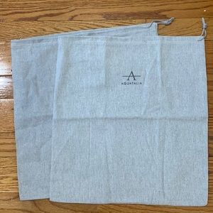 2 Aquatalia dust bags